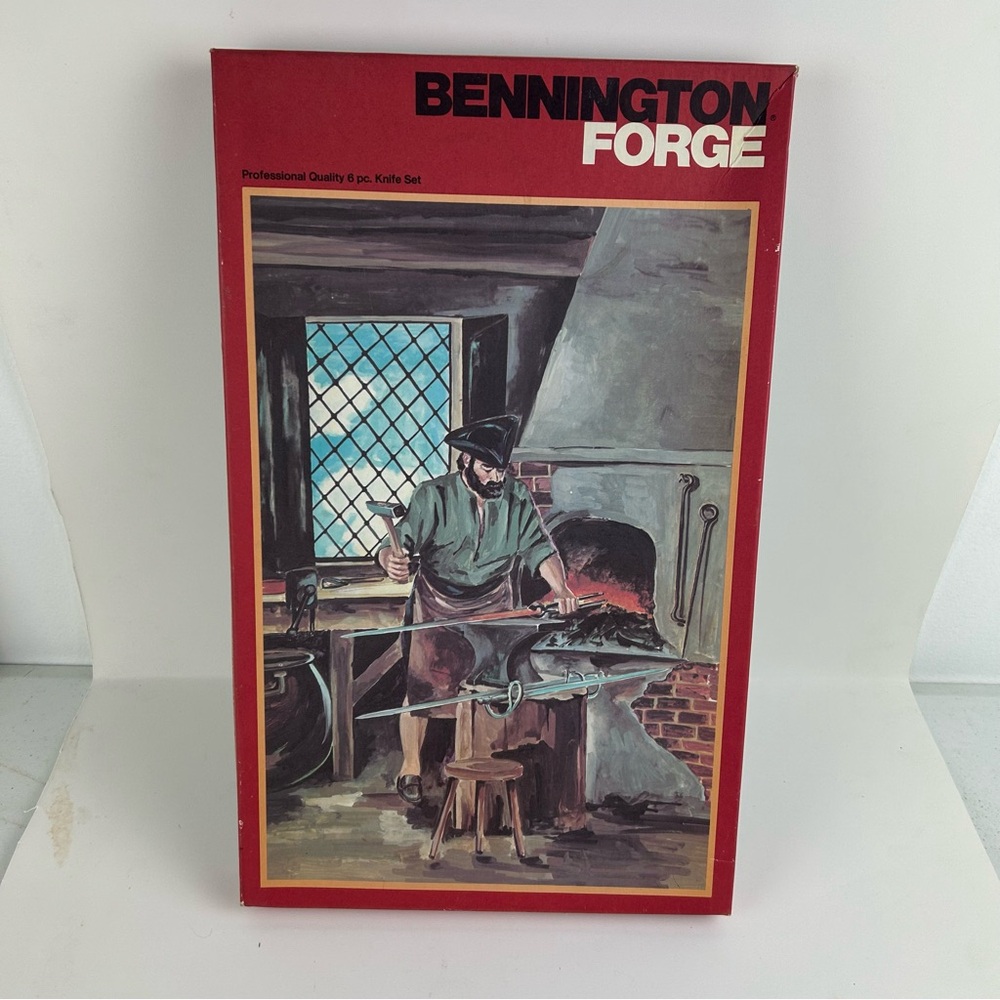 Bennington Forge Professional Quality 6 pc Knife Set Carving